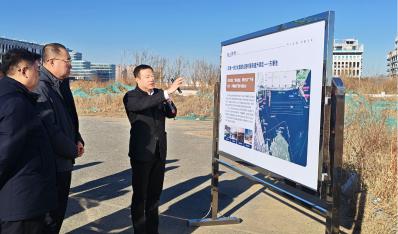 藍天集團到海上世界、夾河·幸福新城調(diào)研交流